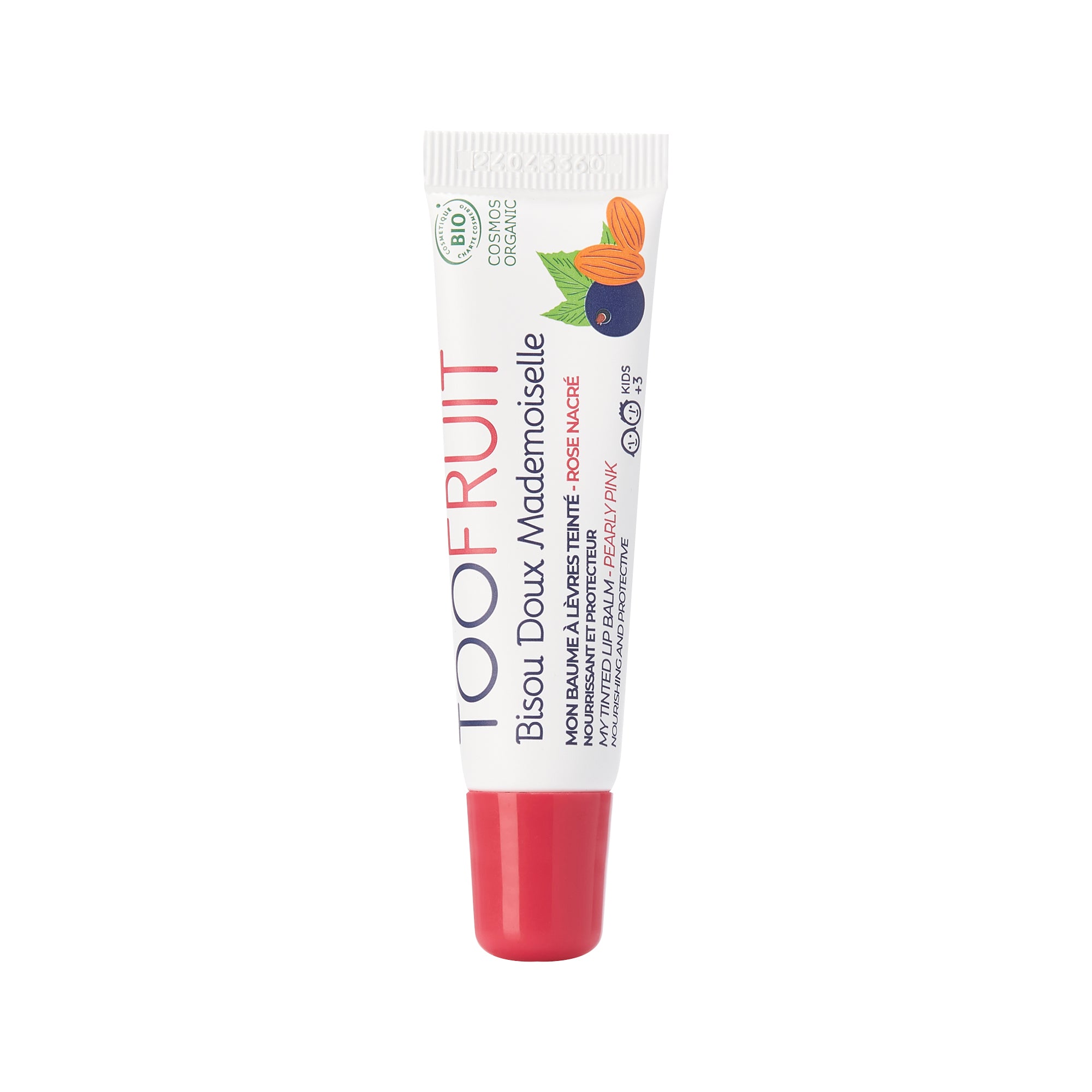 TOOFRUIT BISOU DOUX BALSAM PER BUZET ME NGJYRE - RRUSH I ZI & BAJAME 10ML