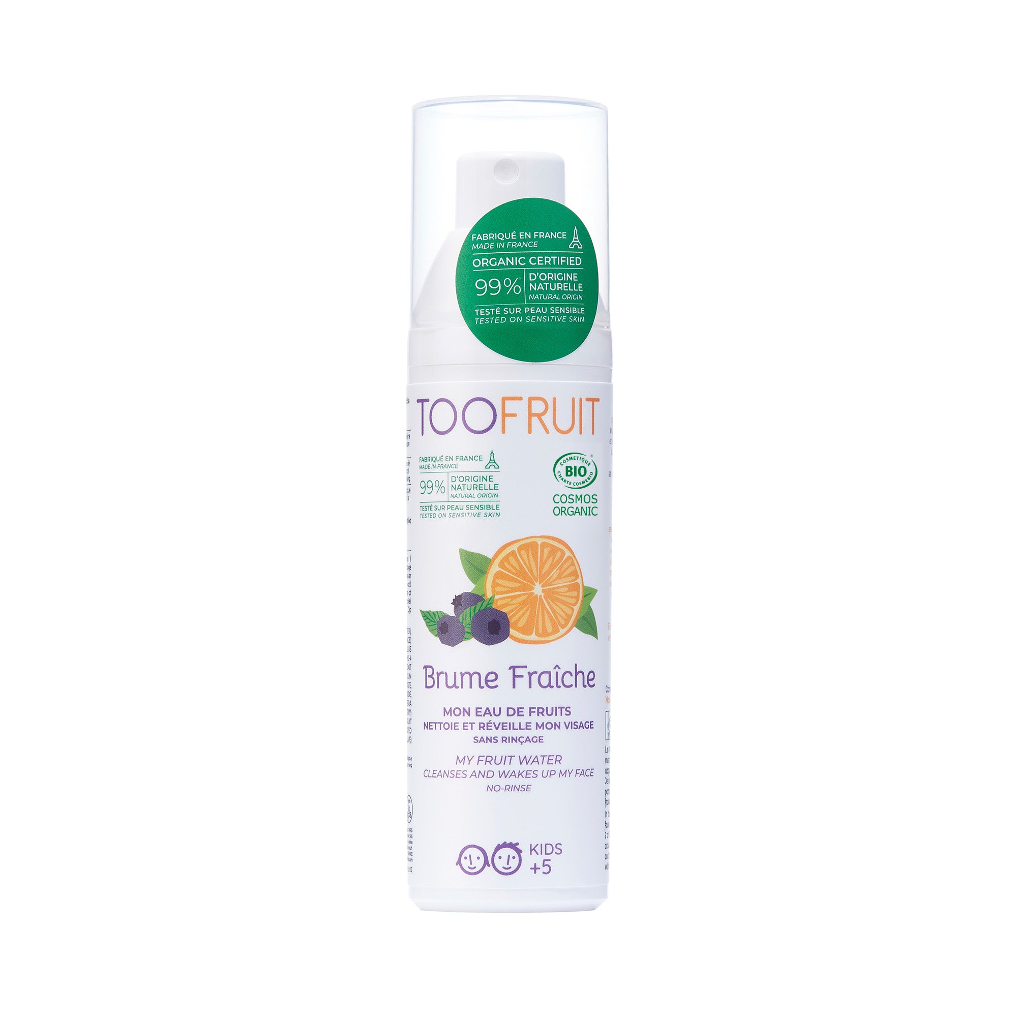 TOOFRUIT BRUME FRAICHE PASTRUES PER FYTYREN - PORTOKALL & BORONICE 100ML