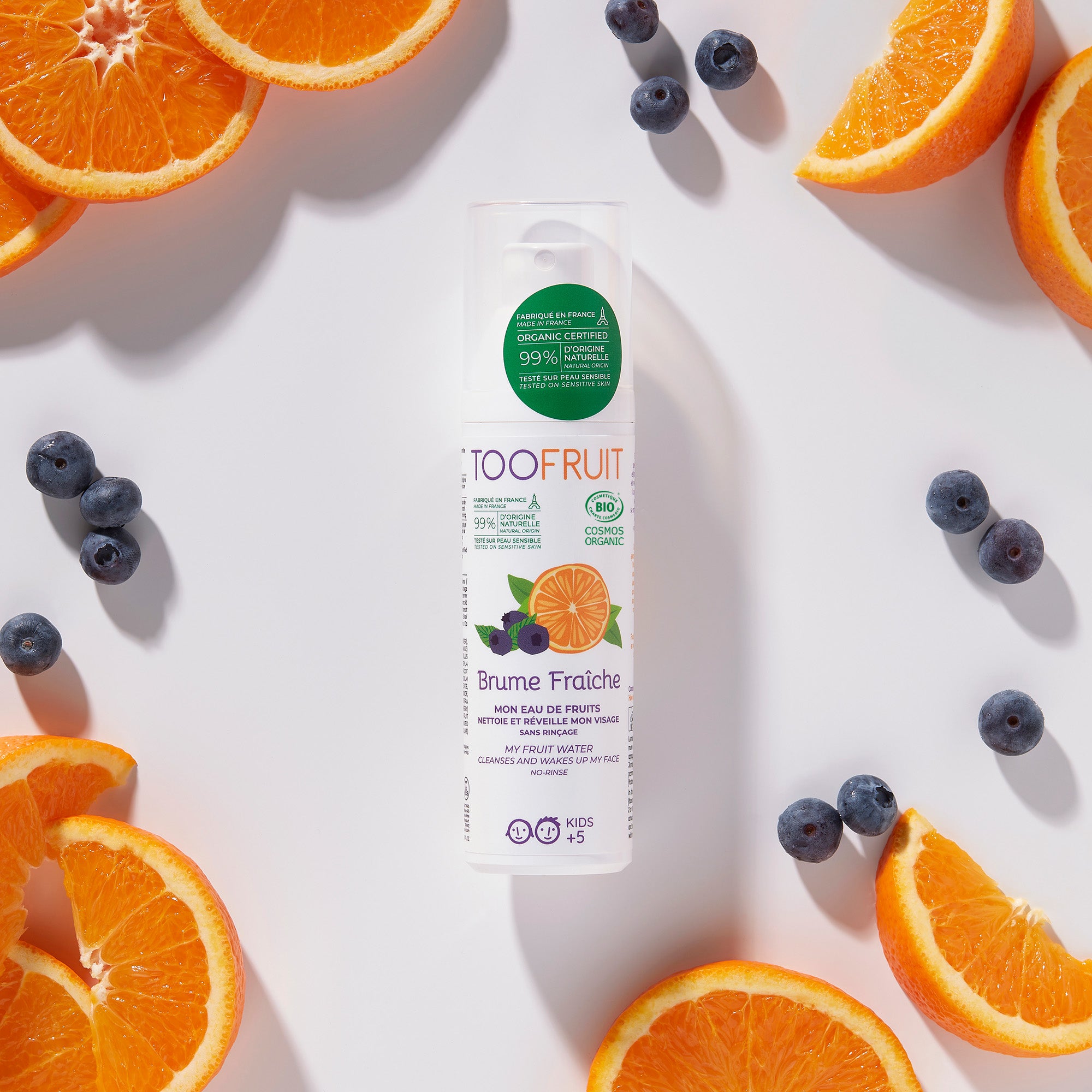 TOOFRUIT BRUME FRAICHE PASTRUES PER FYTYREN - PORTOKALL & BORONICE 100ML