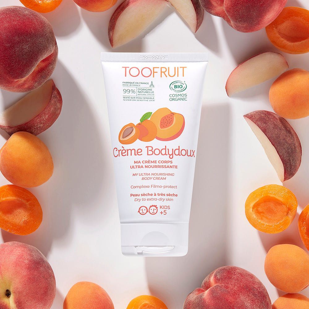 TOOFRUIT BODYDOUX KREM TRUPI - KAJSI & PJESHKE 150ML