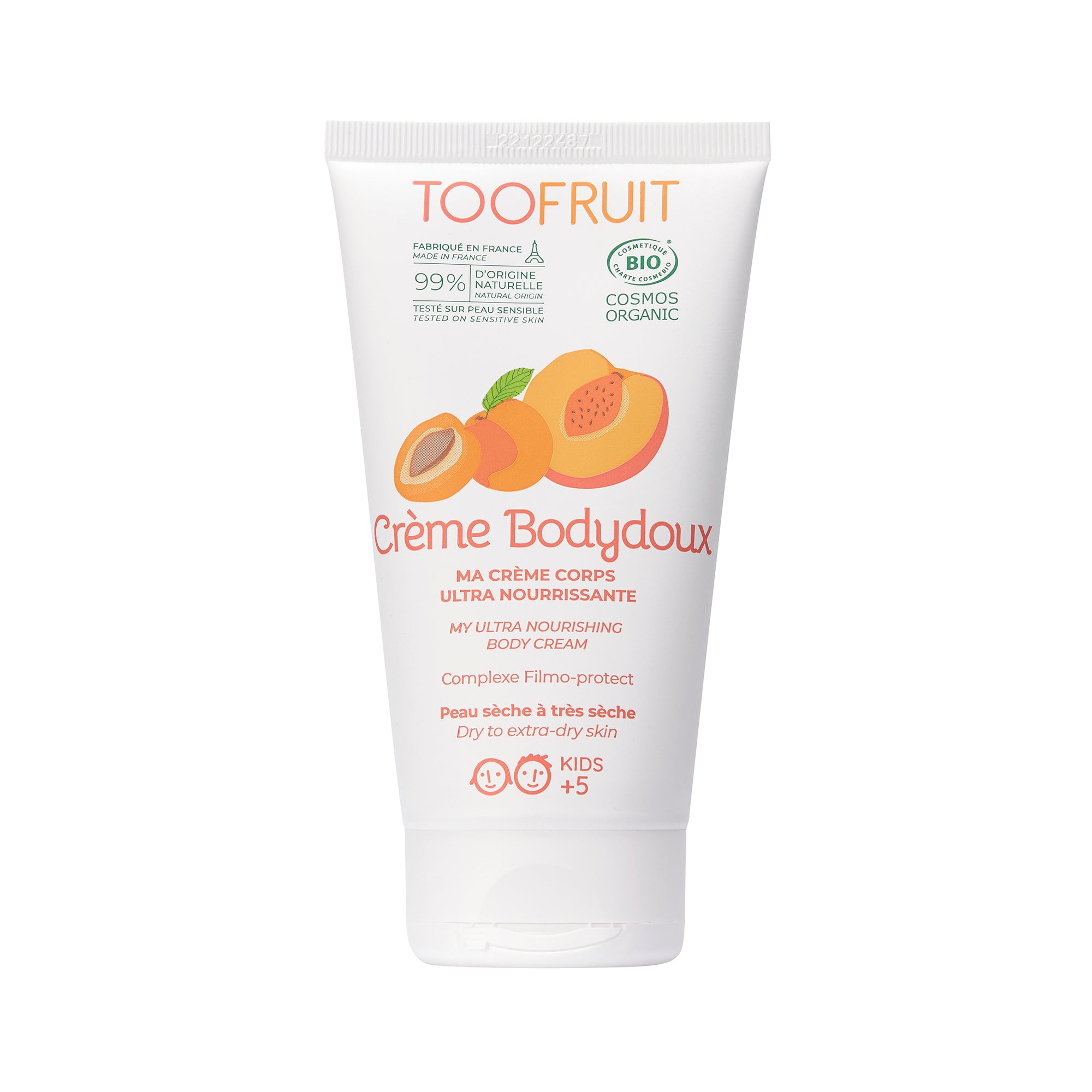 TOOFRUIT BODYDOUX KREM TRUPI - KAJSI & PJESHKE 150ML