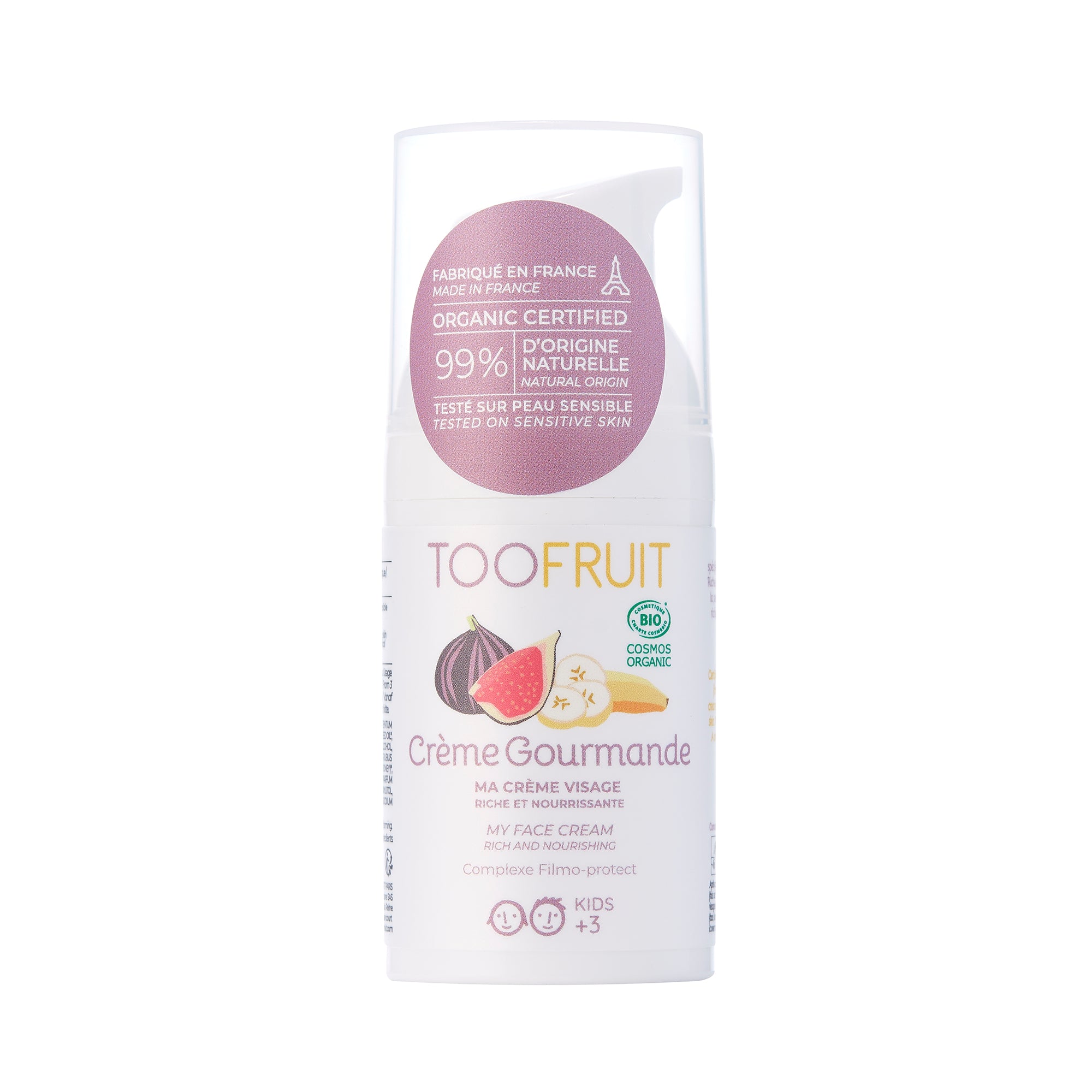 TOOFRUIT GOURMANDE KREM PER FYTYREN - BANANE & FIK 30ML
