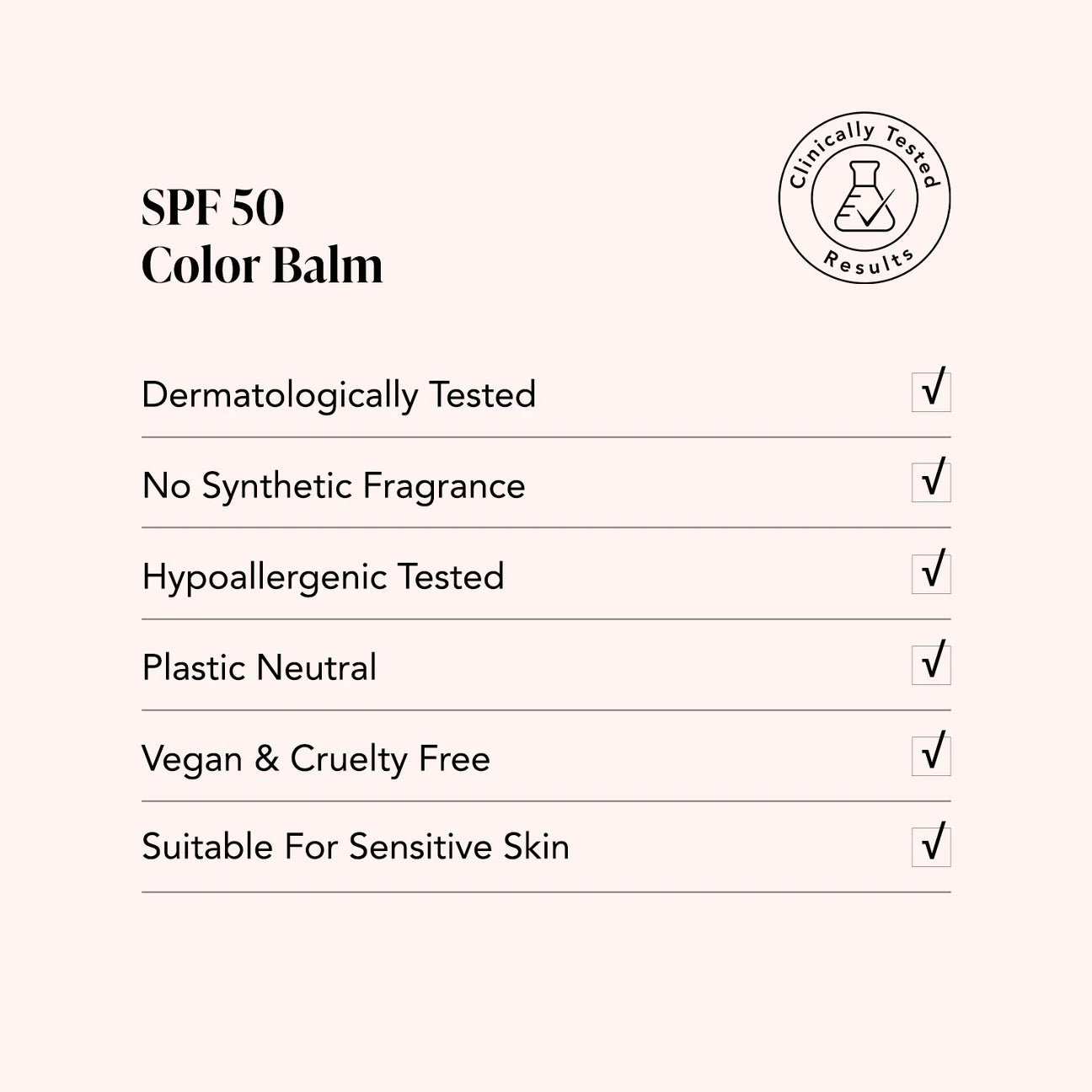 Odacité Balm me ngjyrë SPF 50 – Sienna Rose 5ml
