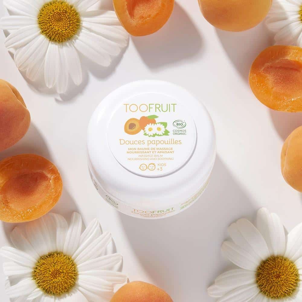 TOOFRUIT DOUCES PAPOUILLES BALSAM MASAZHI - KAJSI & KAMOMIL 75ml