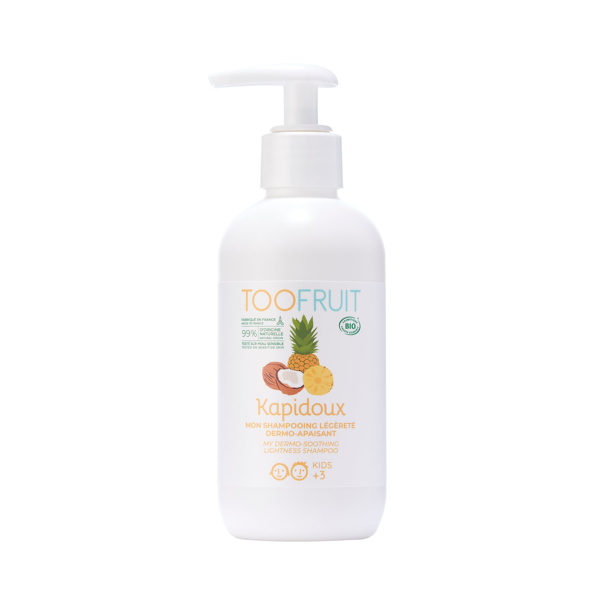 TOOFRUIT KAPIDOUX SHAMPO PER FLOKET - ANANAS & KOKOS 200ML