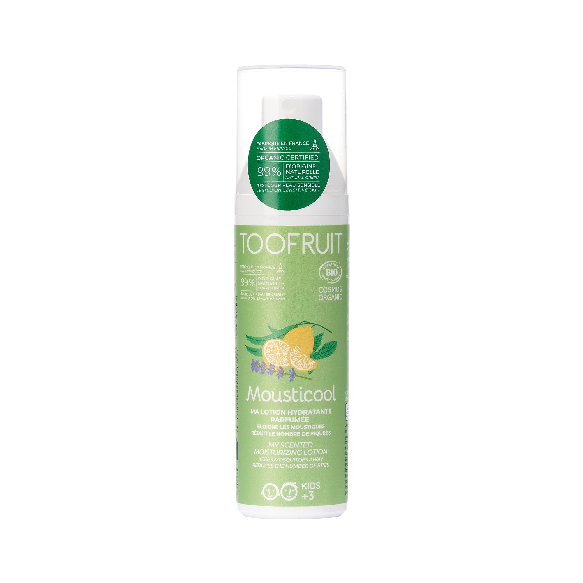 TOOFRUIT MOUSTICOOL KREM MBROJTES NDAJ INSEKTEVE - LIMON 100ML