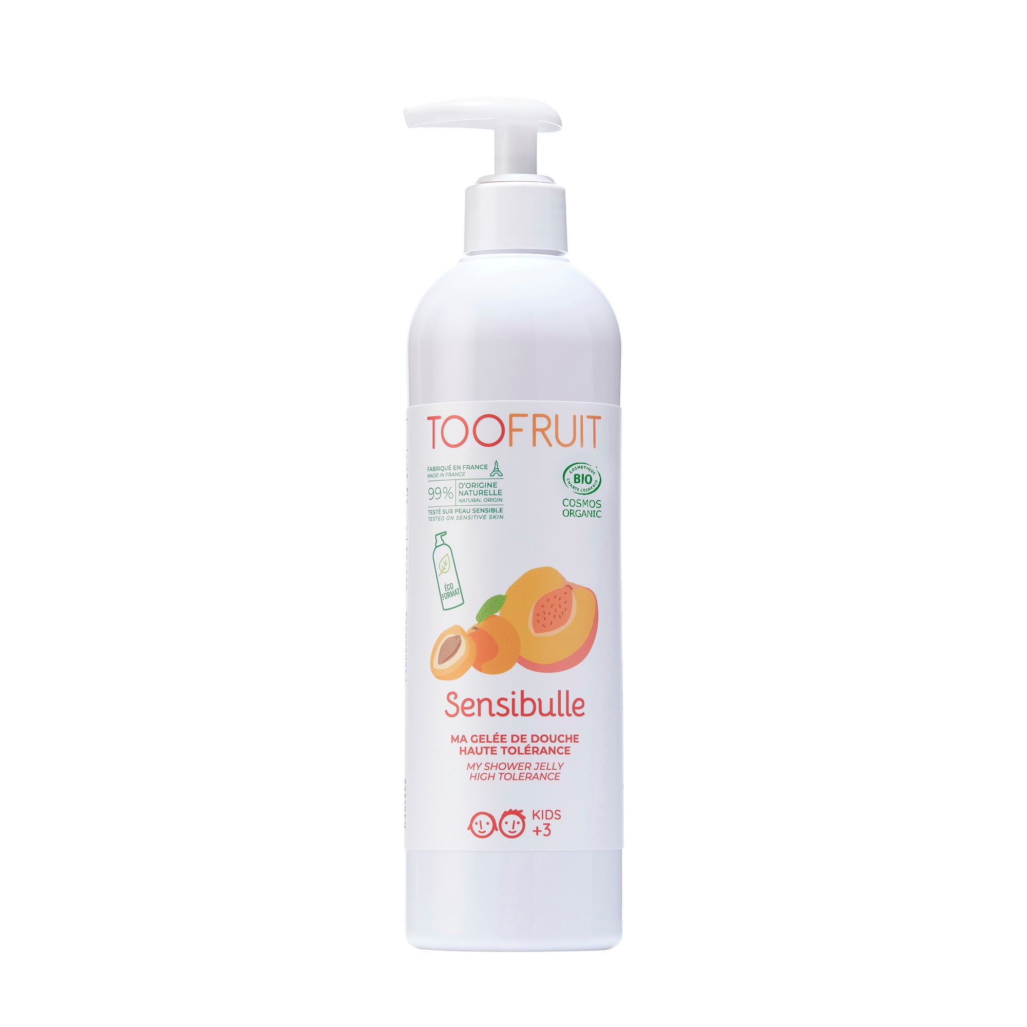 TOOFRUIT SENSIBULLE SHAMPO TRUPI - KAJSI & PJESHKE 400ML