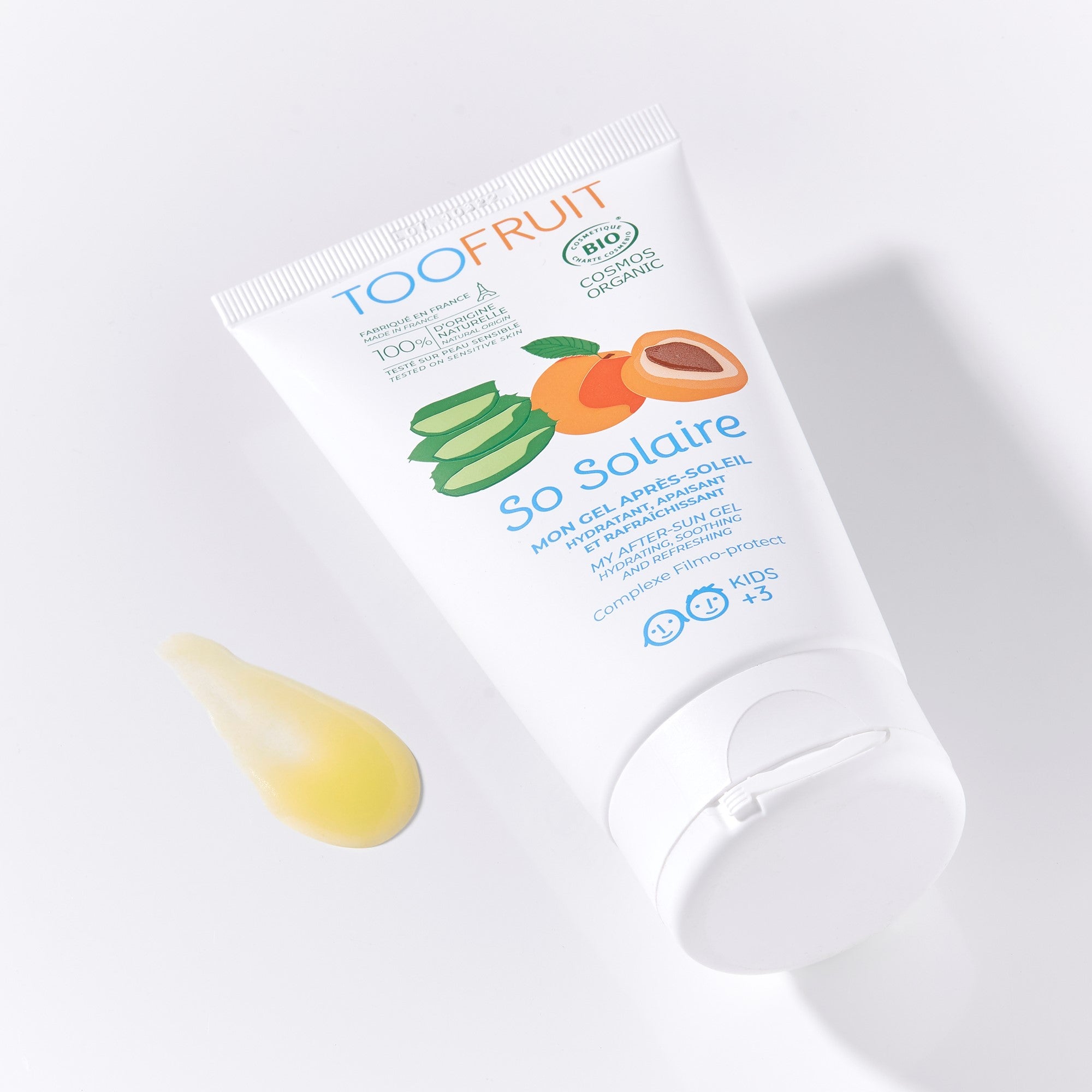 TOOFRUIT SOSOLAIRE XHEL PAS DIELLIT - KAJSI & ALOE VERA 150ML