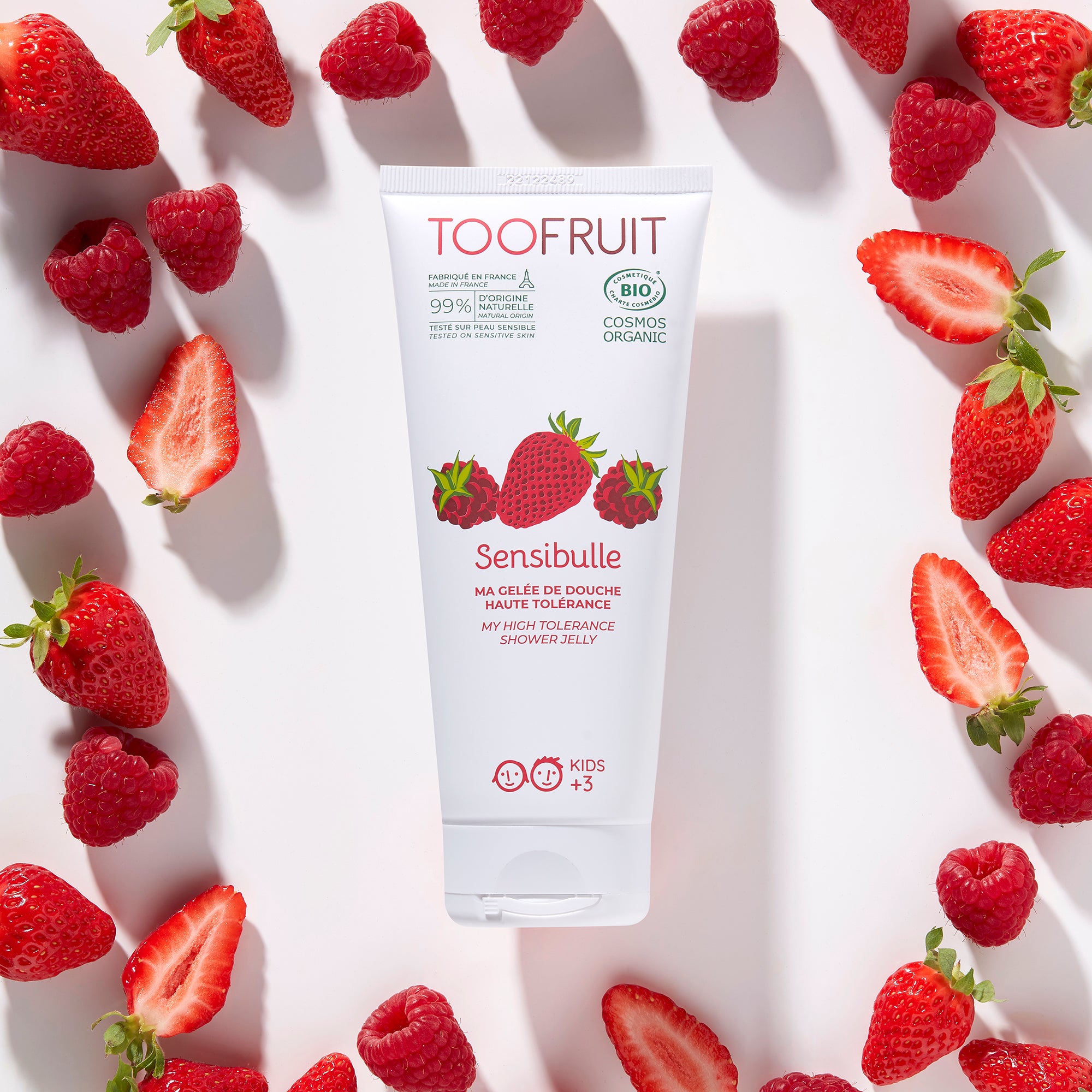 TOOFRUIT SENSIBULLE SHAMPO TRUPI - LULESHTRYDHE & MJEDER 200ML