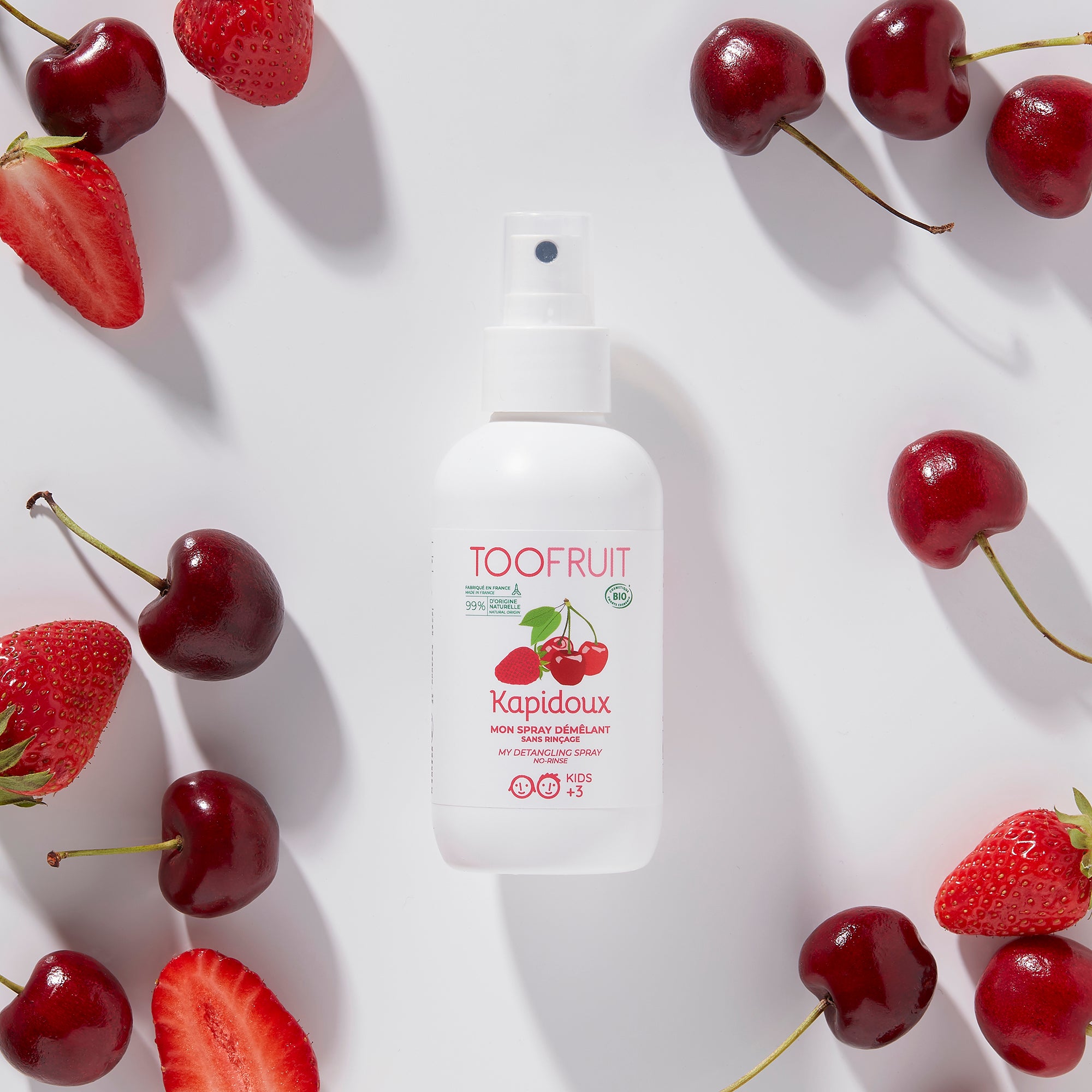 TOOFRUIT KAPIDOUX Spray ZBUTES PER FLOKET - QERSHI & LULESHTRYDHE 125ML