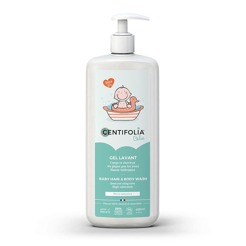Centifolia Xhel Larës për Trupin & Flokët e Bebes 485ml